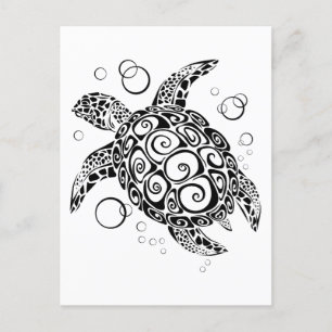 Carte Tortue, Sauvez les Tortues, Tortue de mer