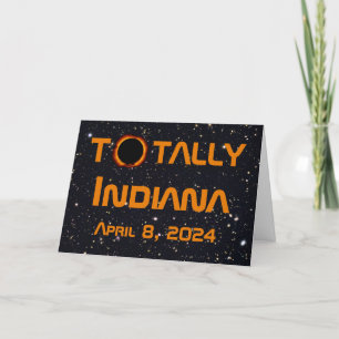 Carte Totalement Indiana 2024 Solar Eclipse
