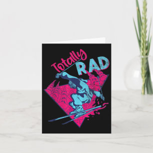 Carte Totalement Rad, Retro Ski Vintage 80s 90s Ski Outf
