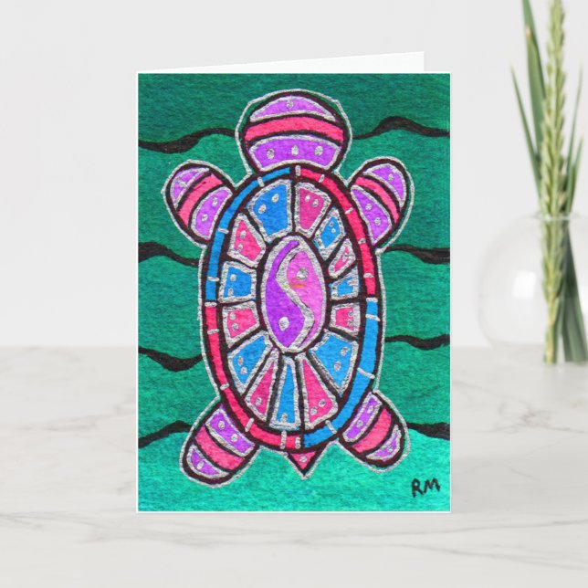 Carte Totem de tortue (Devant)