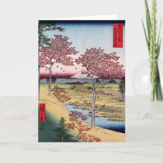 Carte Tōto Meguro Yuhigaoka, Ando Hiroshige