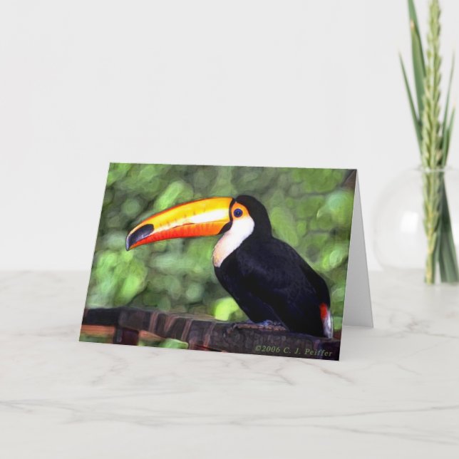 Carte 'Toucan' (Devant)