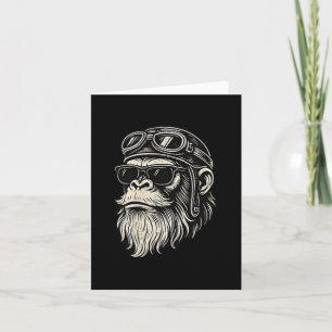Carte Touche Ma Barbe Et Dis-Moi Que Je Suis Un Singe As