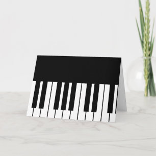 Carte Touche Piano