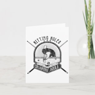 Carte Toucher Des Trous Et Des Soles Croisantes Billard 