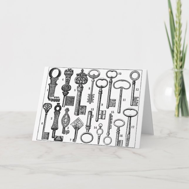 Carte Touches vintages (Devant)