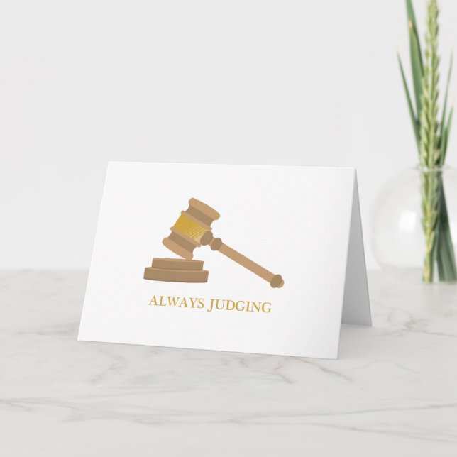 Carte Toujours évaluer (Devant)