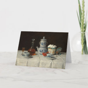 Carte Toujours la vie avec le cadre de café   Albert Ank