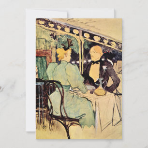 Carte Toulouse-Lautrec - Aux Ambassadeurs, Gens Circa