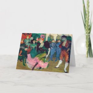 Carte Toulouse-Lautrec - Marcelle Lender, Danse Bolero