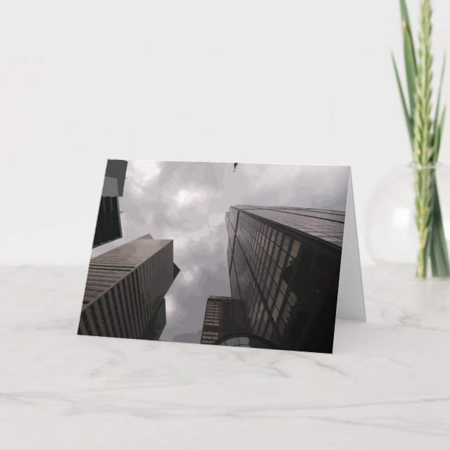 Carte Tour dans la ville. (Devant)