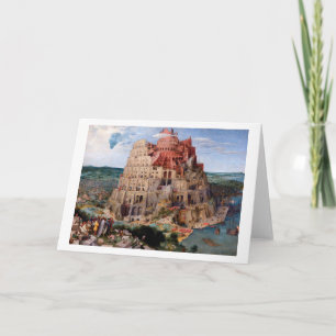 Carte Tour de Babel, Pieter Bruegel l'Ancien, 1563