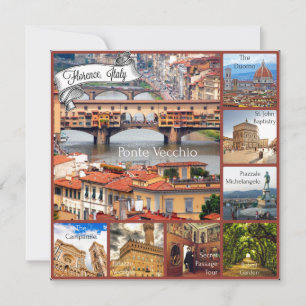 Carte Tour de Florence, Italie