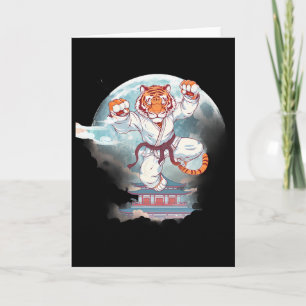 Carte Tour de la pagode du tigre de Kung Fu Lune Mma Tae