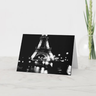 Carte Tour Eiffel, Pont De Lena [carte de voeux]