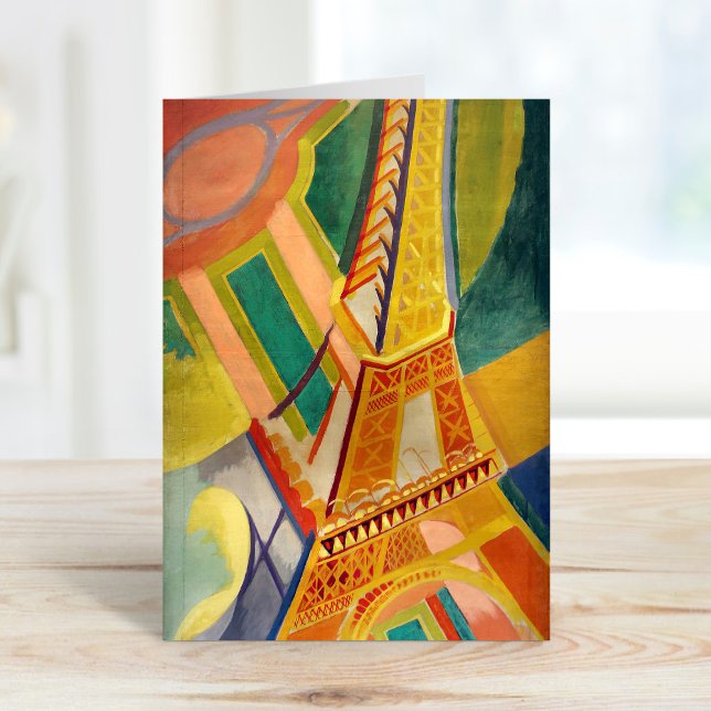 Carte Tour Eiffel | Robert Delaunay (Créateur téléchargé)