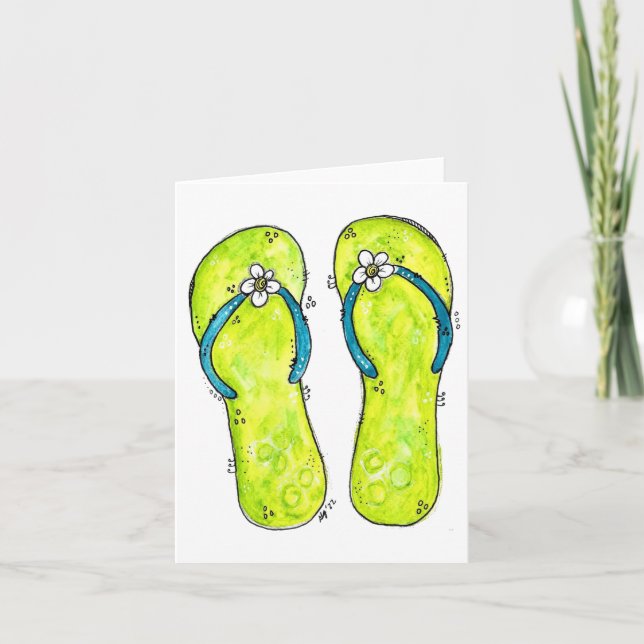 Carte Tournes blanches mignonnes (Devant)