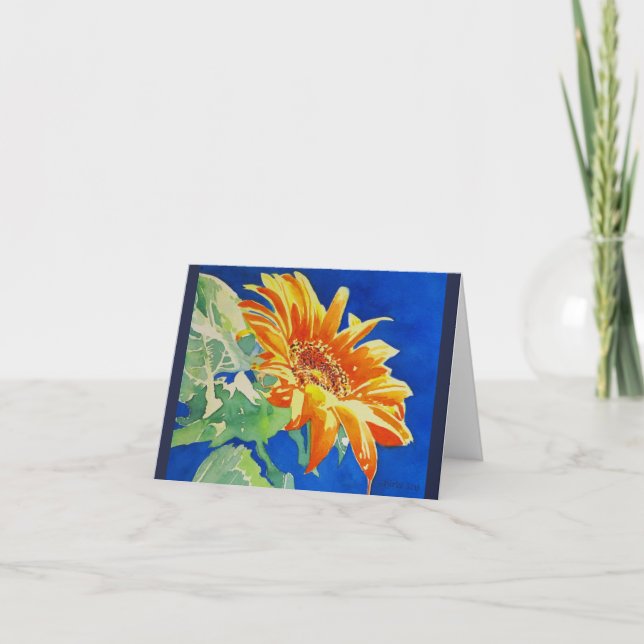 Carte Tournesol (Devant)