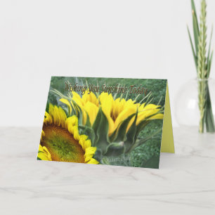Carte Tournesol enjoué- personnaliser