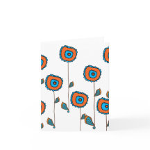 Tournesol orange II par des conceptions de Cynthia