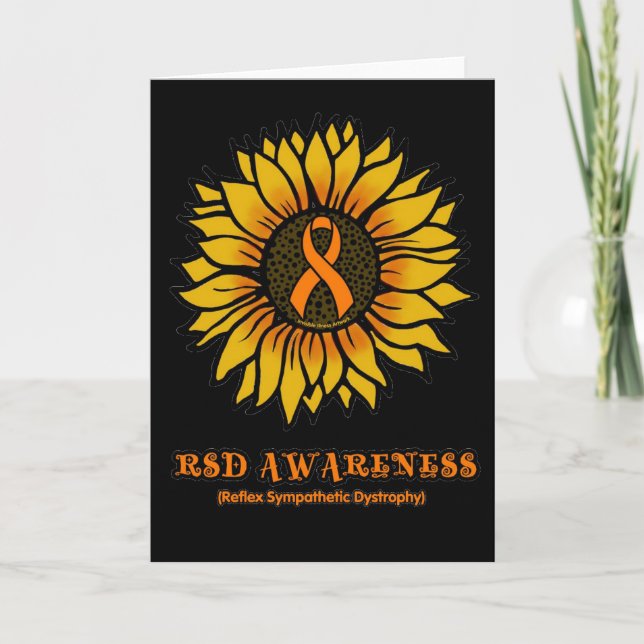 Carte Tournesol/sensibilisation...RSD (Devant)