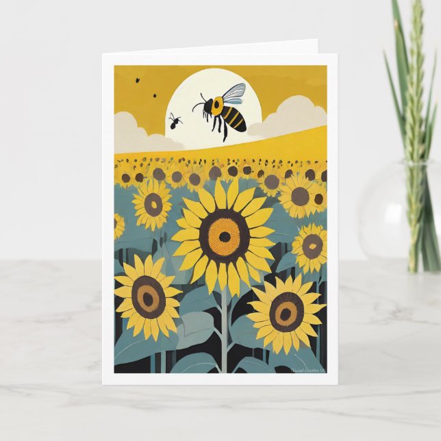 Carte Tournesols (Devant)