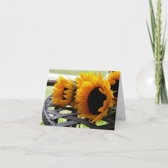 Carte Tournesols (Devant)