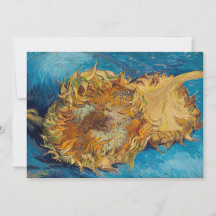 Carte Tournesols de Vincent van Gogh