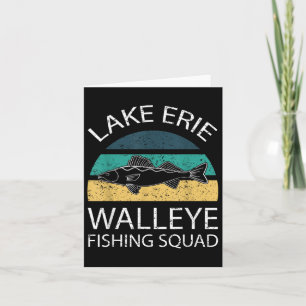 Carte Tournoi de l'équipe de pêche de Walleye Pêche Lac 