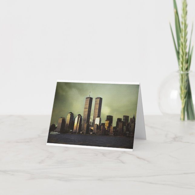 Carte Tours jumelles (Devant)