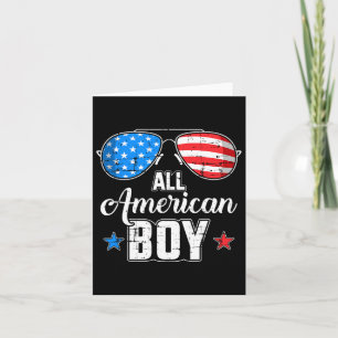 Carte Tous American Boy Us Drapeau Sungles Pour Correspo