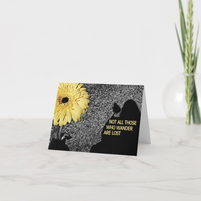 Carte Tous ceux qui errent ne sont pas perdus (Devant)