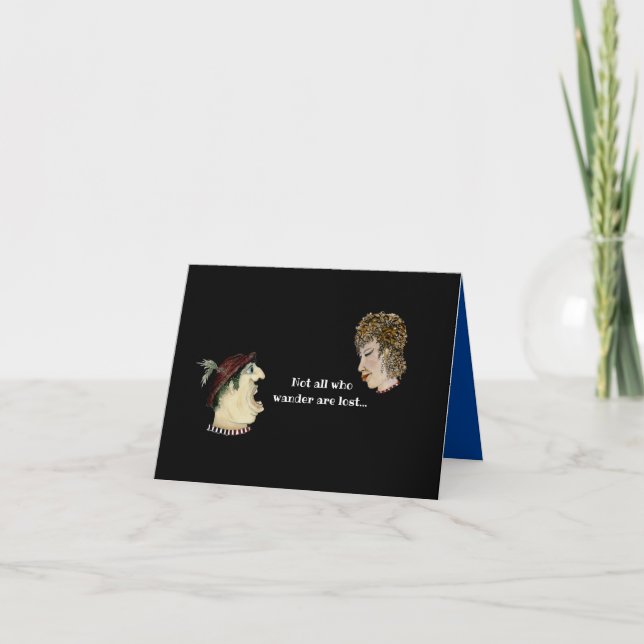 Carte Tous ceux qui errent ne sont pas perdus (Devant)