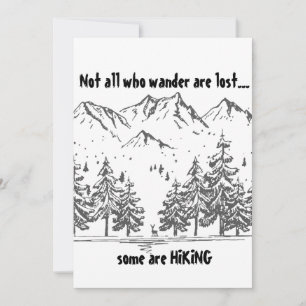 Carte Tous ceux qui errent ne sont pas perdus Amusement 