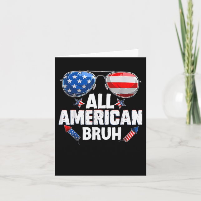 Carte Tous les 4 juillet américains (Devant)