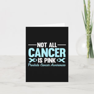 Carte Tous les cancers ne sont pas roses. Ruban de sensi