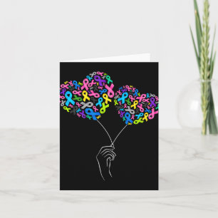 Carte Tous les problèmes de cancer, la sensibilisation C