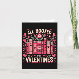 Carte Tous réservés pour la Saint-Valentin Bibliophile H
