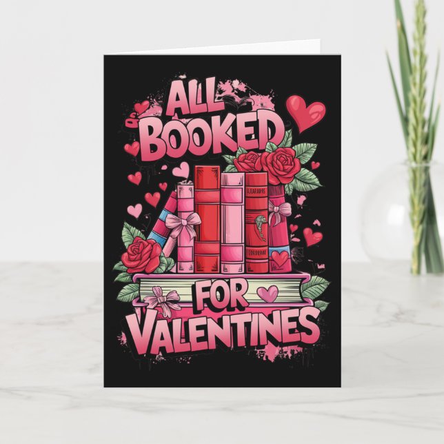 Carte Tous réservés pour la Saint-Valentin Professeur Sa (Devant)