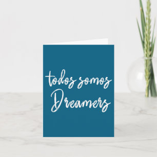 Carte Tous Sommes Dreamers - Nous Sommes Tous Dreamers M