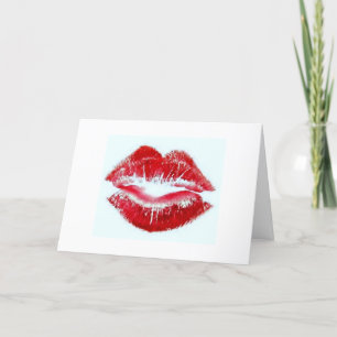 CARTE TOUT CE DONT JE PEUX PENSER, C'EST "VOUS EMBRASSER