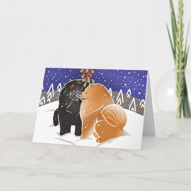 CARTE TOUT CE QUE JE VEUX POUR NOËL (Devant)