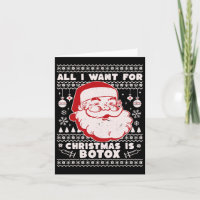Tout Ce Que Je Veux Pour Noël C'Est Botox Père Noë