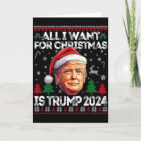 Tout ce que je veux pour Noël, c'est Trump 2024 Dr