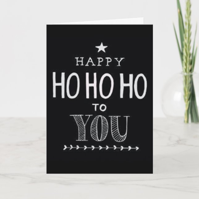 CARTE TOUT CE QUE JE VEUX POUR NOËL EST ***VOUS** (Devant)