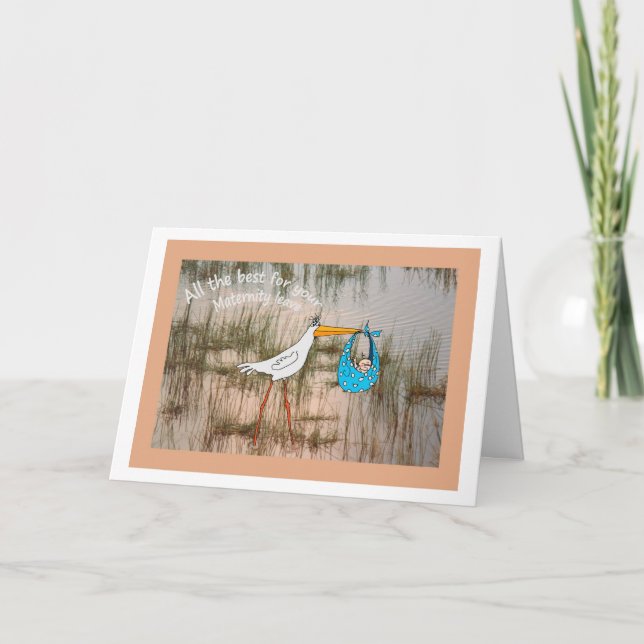 Carte "Tout ce qu'il y a de mieux pour votre congé de ma (Devant)