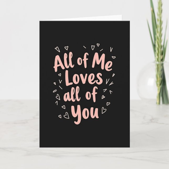 Carte Tout De Moi T'Aime (Devant)