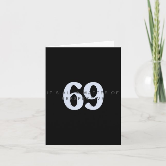 Carte Tout est une perspective 4 (Devant)