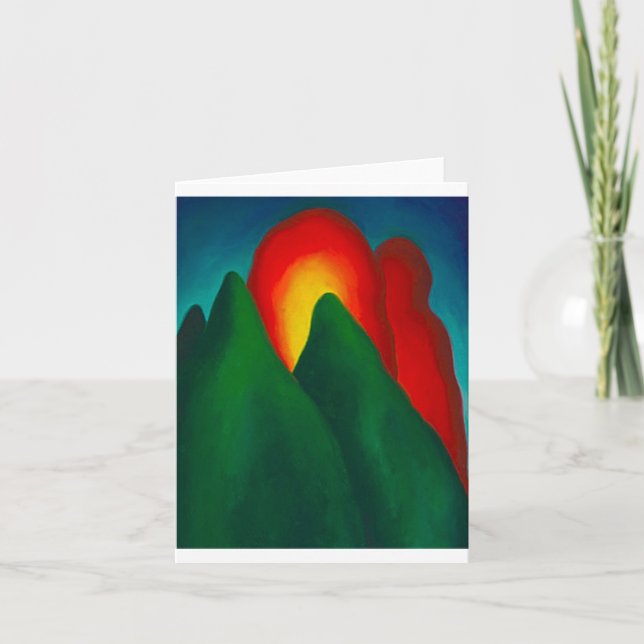 Carte Tout, Georgia O'Keeffe, (Devant)
