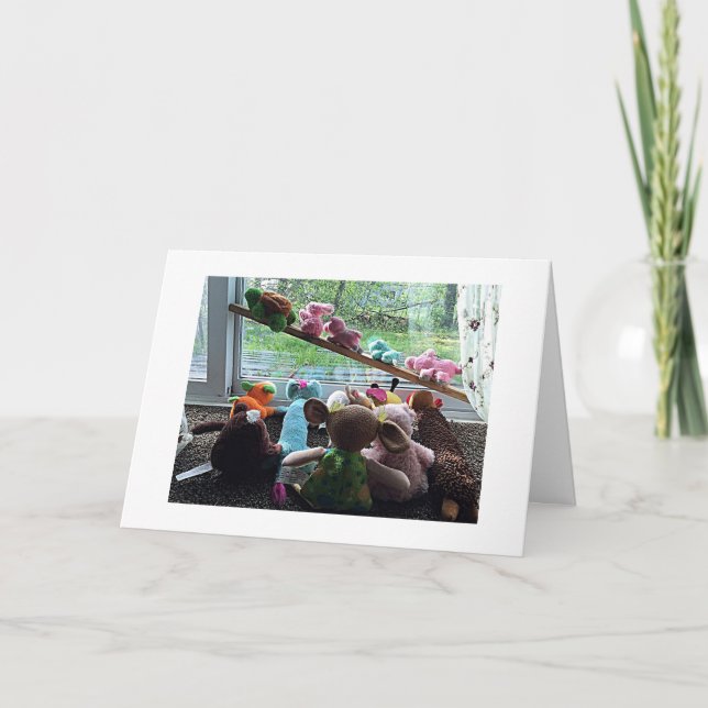 Carte TOUT LE GANG EST SI HEUREUX POUR VOTRE 16e ANNIVER (Devant)